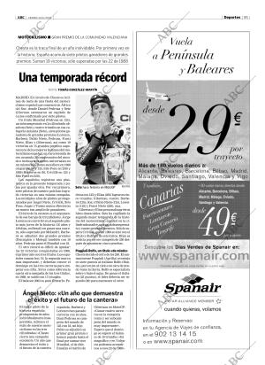 ABC MADRID 31-10-2003 página 95