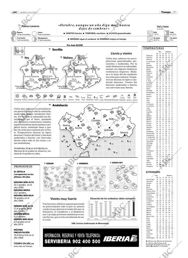 ABC SEVILLA 31-10-2003 página 37