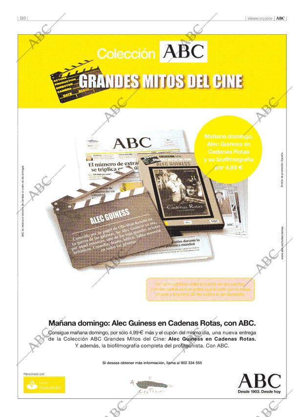 ABC MADRID 01-11-2003 página 110