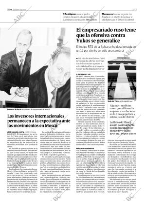 ABC MADRID 01-11-2003 página 23