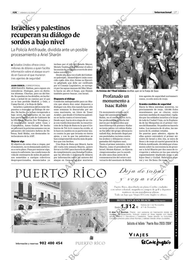 ABC MADRID 01-11-2003 página 27