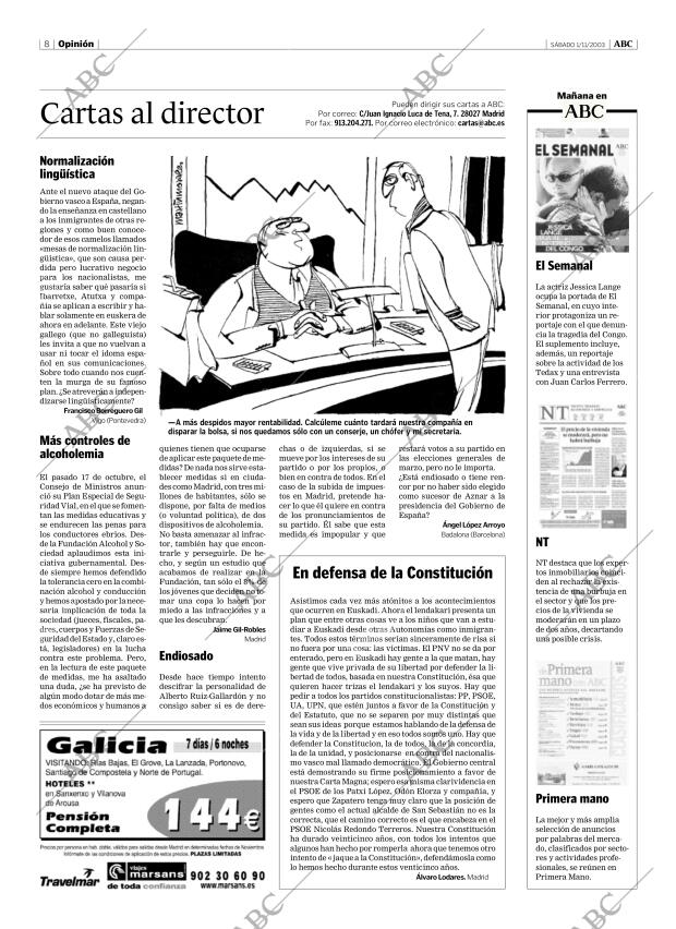 ABC MADRID 01-11-2003 página 8