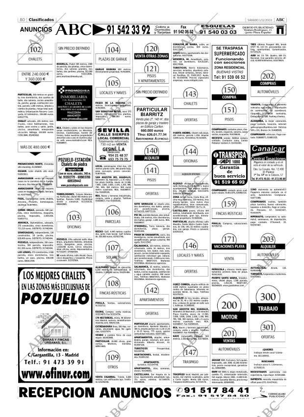 ABC MADRID 01-11-2003 página 80