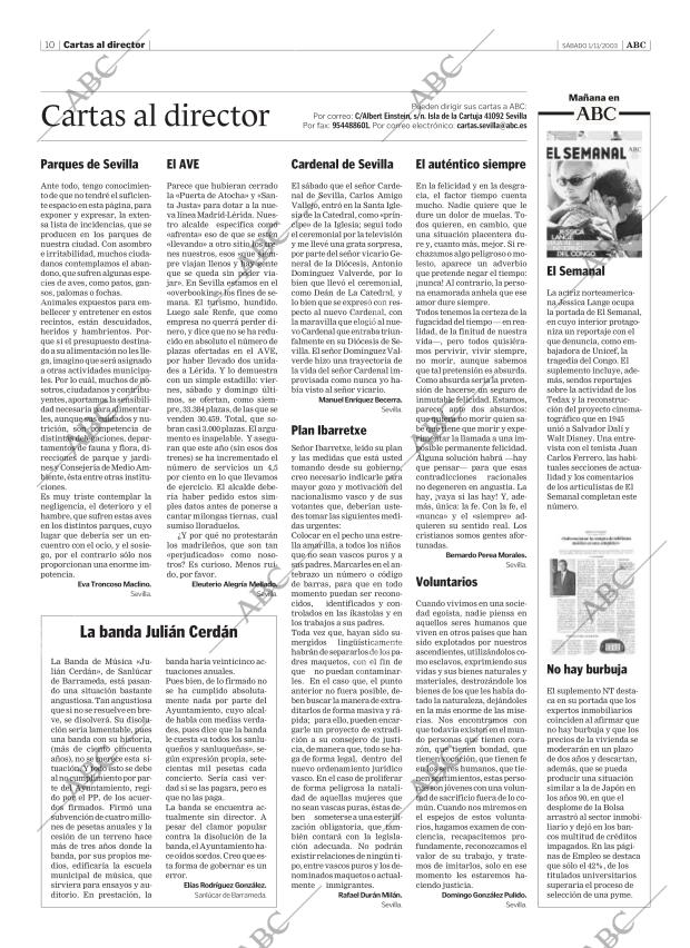 ABC SEVILLA 01-11-2003 página 10