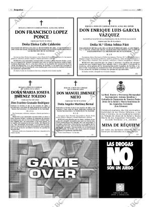 ABC SEVILLA 01-11-2003 página 72