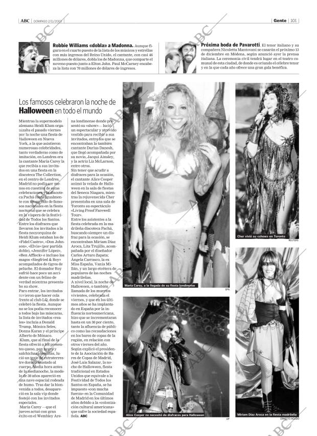 ABC MADRID 02-11-2003 página 101