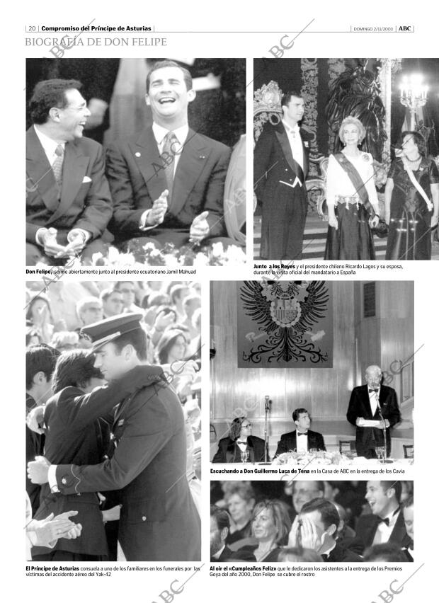 ABC MADRID 02-11-2003 página 20