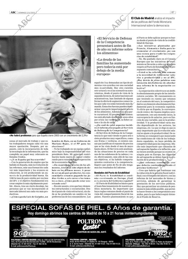 ABC MADRID 02-11-2003 página 87