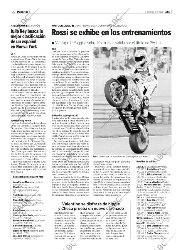 ABC MADRID 02-11-2003 página 96