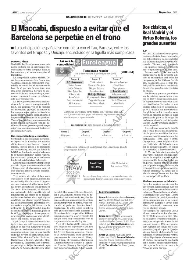 ABC MADRID 03-11-2003 página 101