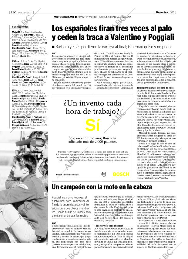 ABC MADRID 03-11-2003 página 103