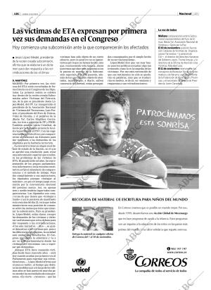 ABC MADRID 03-11-2003 página 23