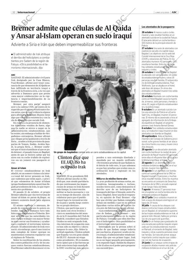 ABC MADRID 03-11-2003 página 32