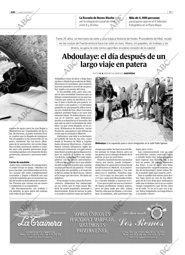 ABC MADRID 03-11-2003 página 39