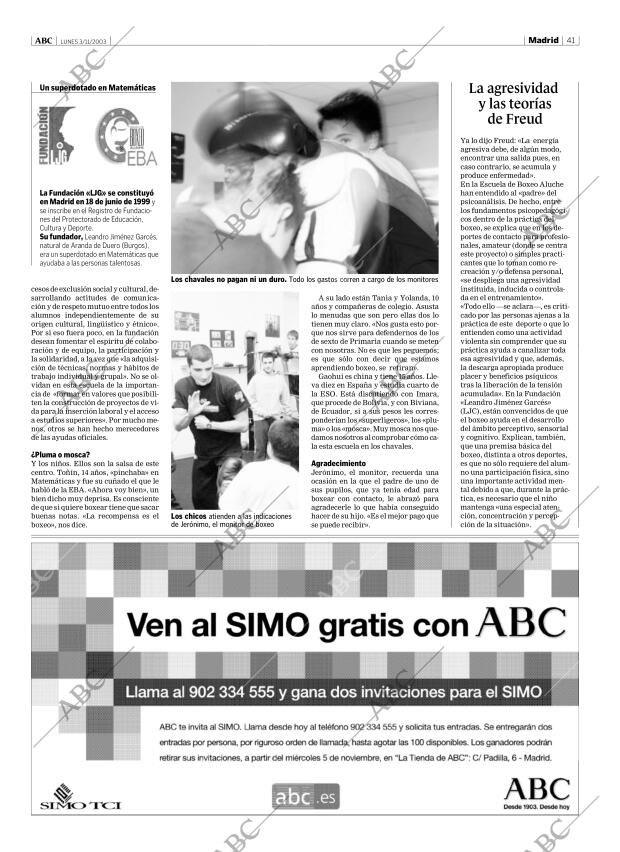 ABC MADRID 03-11-2003 página 41