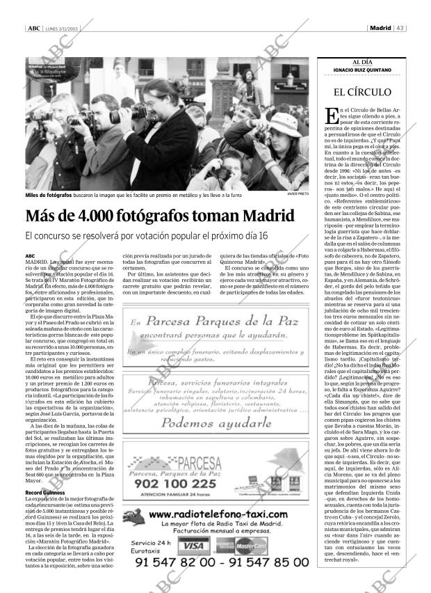 ABC MADRID 03-11-2003 página 43
