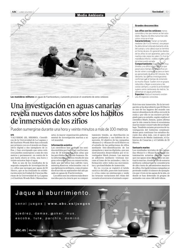 ABC MADRID 03-11-2003 página 53