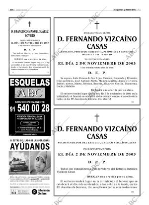 ABC MADRID 03-11-2003 página 71