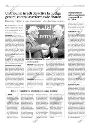 ABC MADRID 04-11-2003 página 31