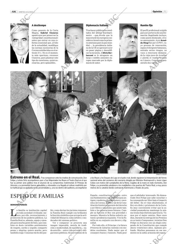 ABC MADRID 04-11-2003 página 5