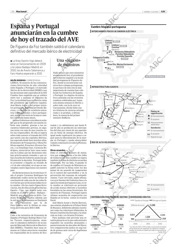 ABC MADRID 07-11-2003 página 14