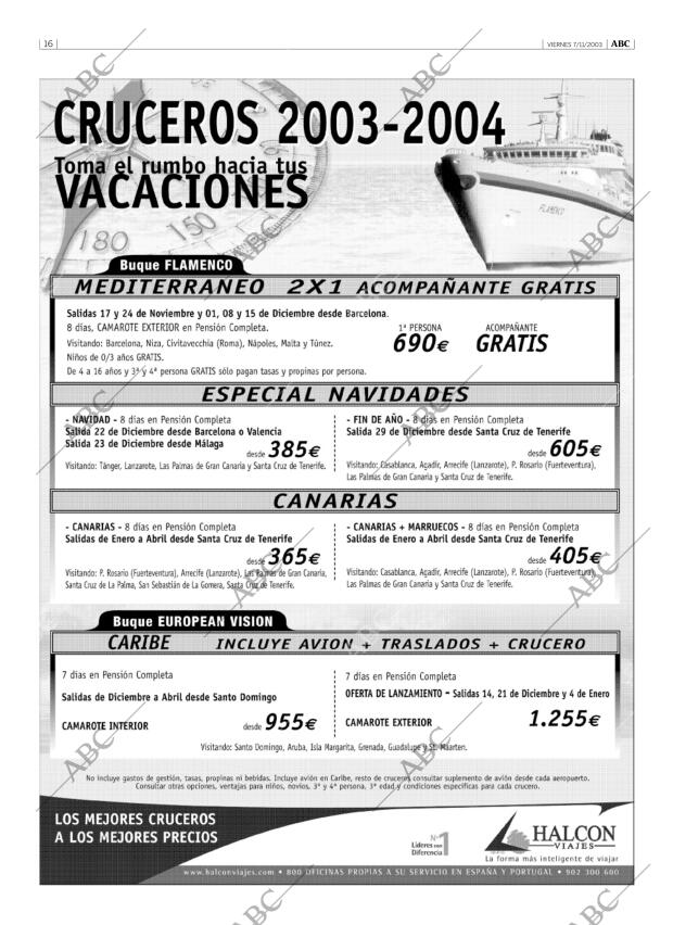 ABC MADRID 07-11-2003 página 16