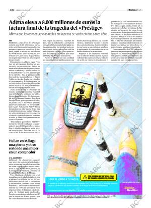 ABC MADRID 07-11-2003 página 21