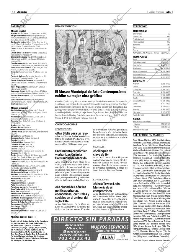 ABC MADRID 07-11-2003 página 44