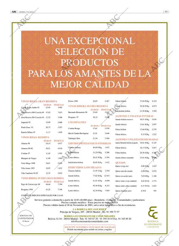 ABC MADRID 07-11-2003 página 49
