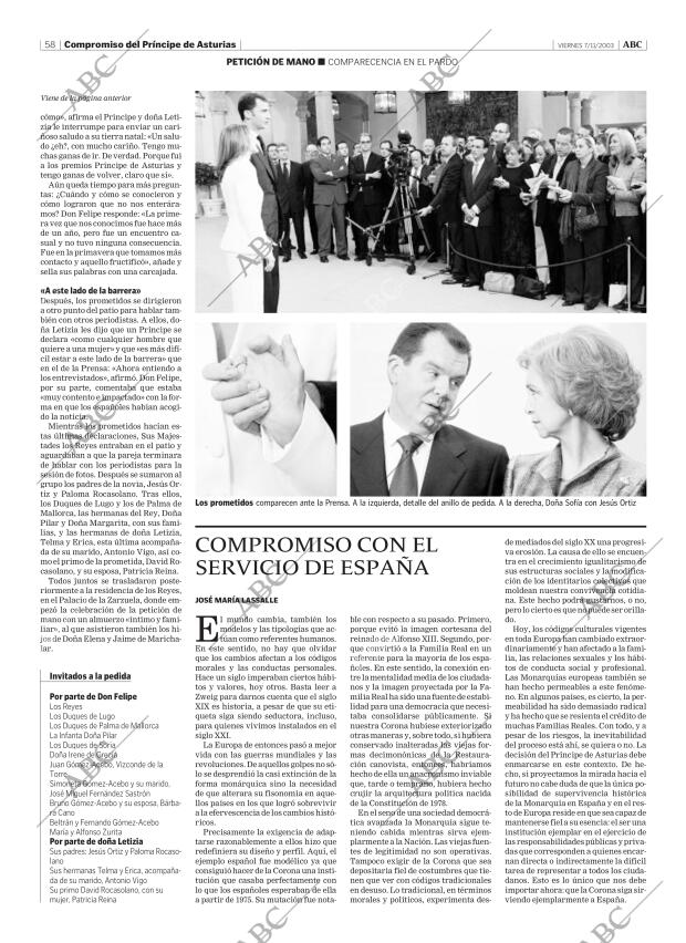 ABC MADRID 07-11-2003 página 58
