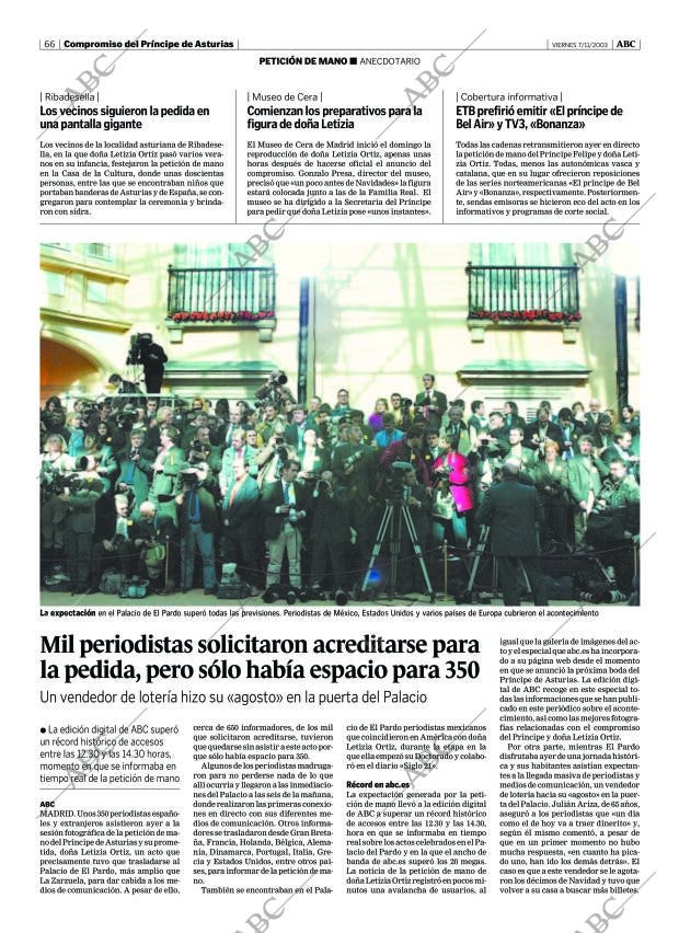 ABC MADRID 07-11-2003 página 66