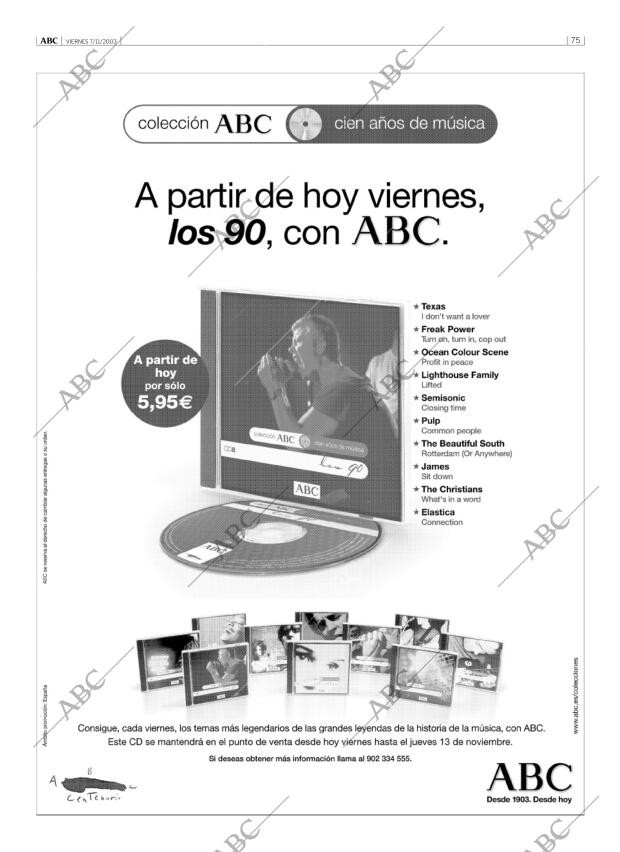 ABC MADRID 07-11-2003 página 75