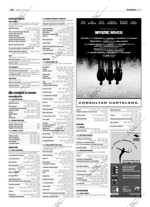 ABC MADRID 07-11-2003 página 81