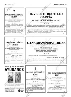 ABC MADRID 07-11-2003 página 89