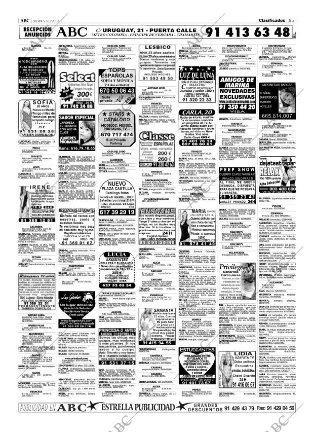 ABC MADRID 07-11-2003 página 95