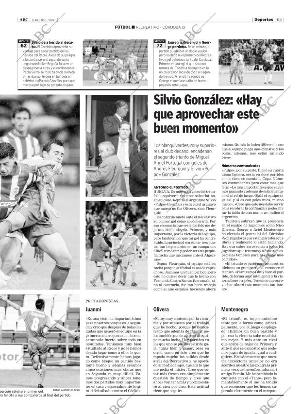 ABC CORDOBA 10-11-2003 página 65