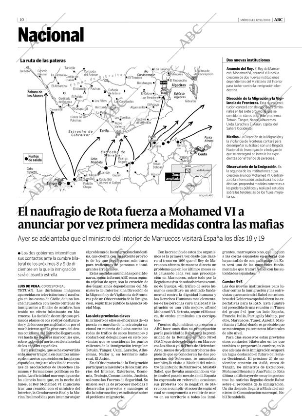 ABC MADRID 12-11-2003 página 10