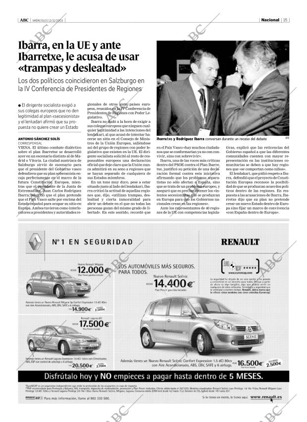 ABC MADRID 12-11-2003 página 15