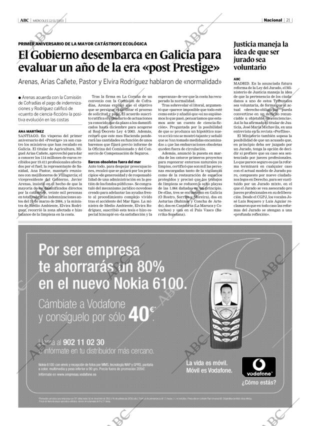 ABC MADRID 12-11-2003 página 21