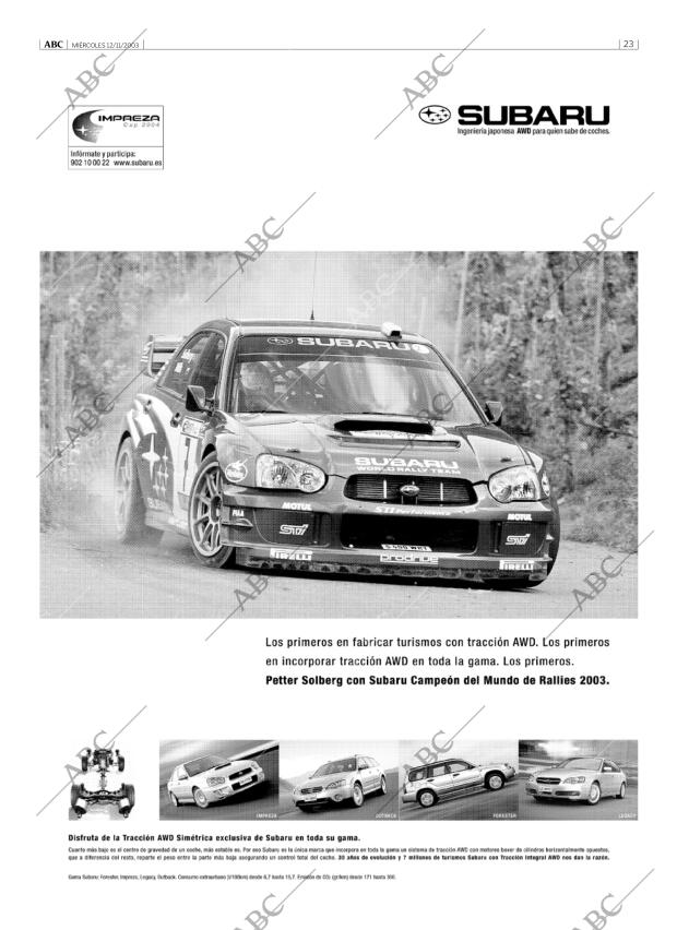 ABC MADRID 12-11-2003 página 23