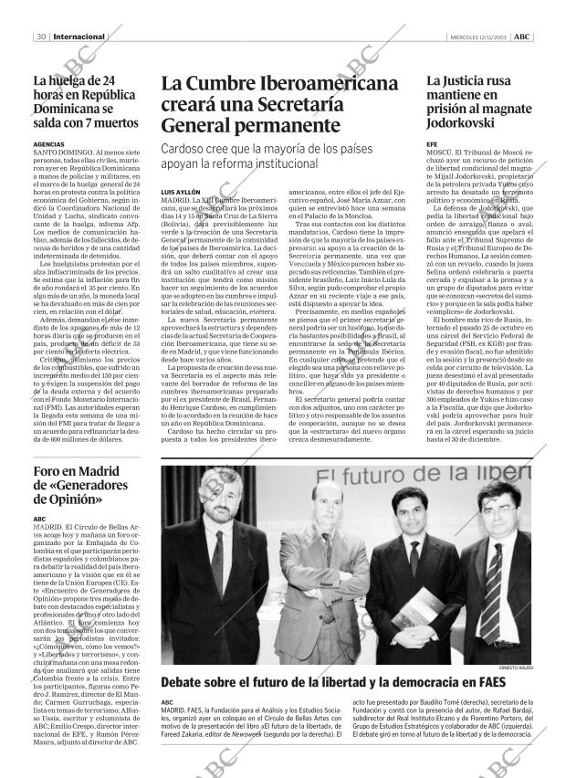 ABC MADRID 12-11-2003 página 30