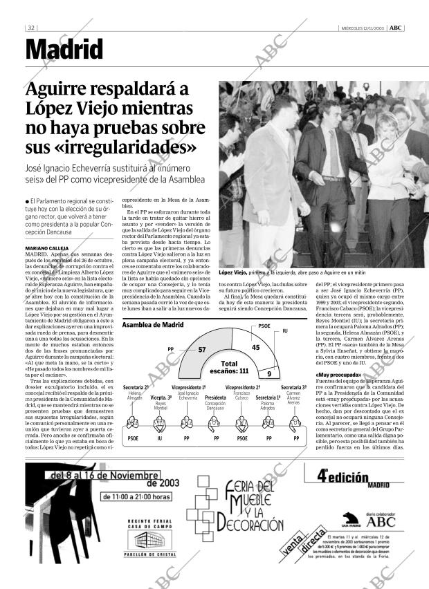 ABC MADRID 12-11-2003 página 32