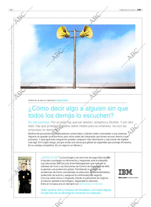 ABC MADRID 12-11-2003 página 36