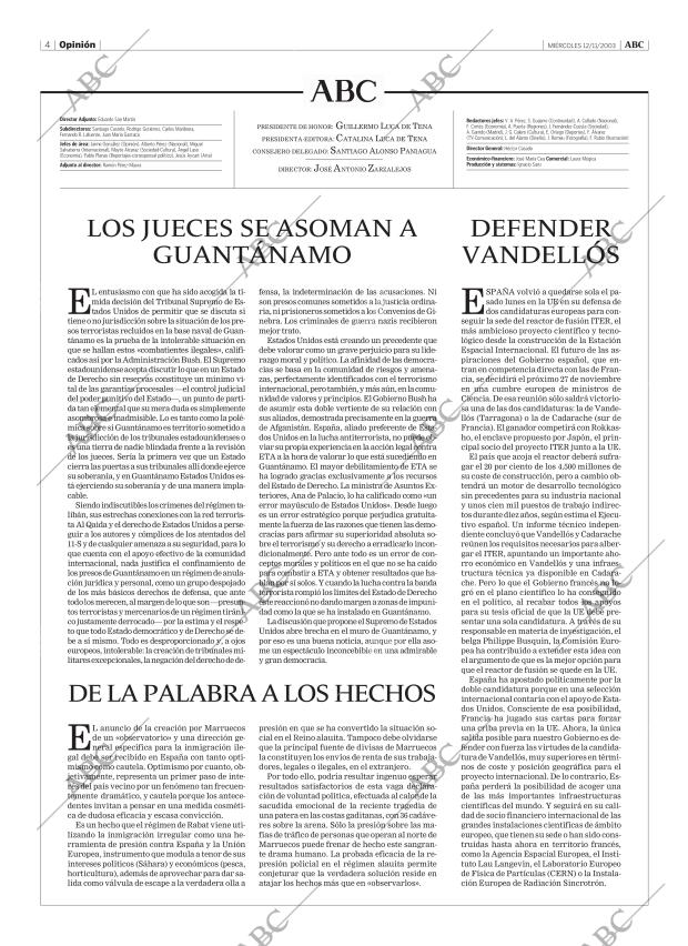 ABC MADRID 12-11-2003 página 4