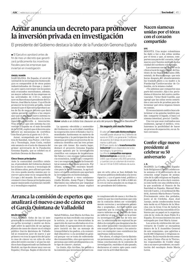 ABC MADRID 12-11-2003 página 45