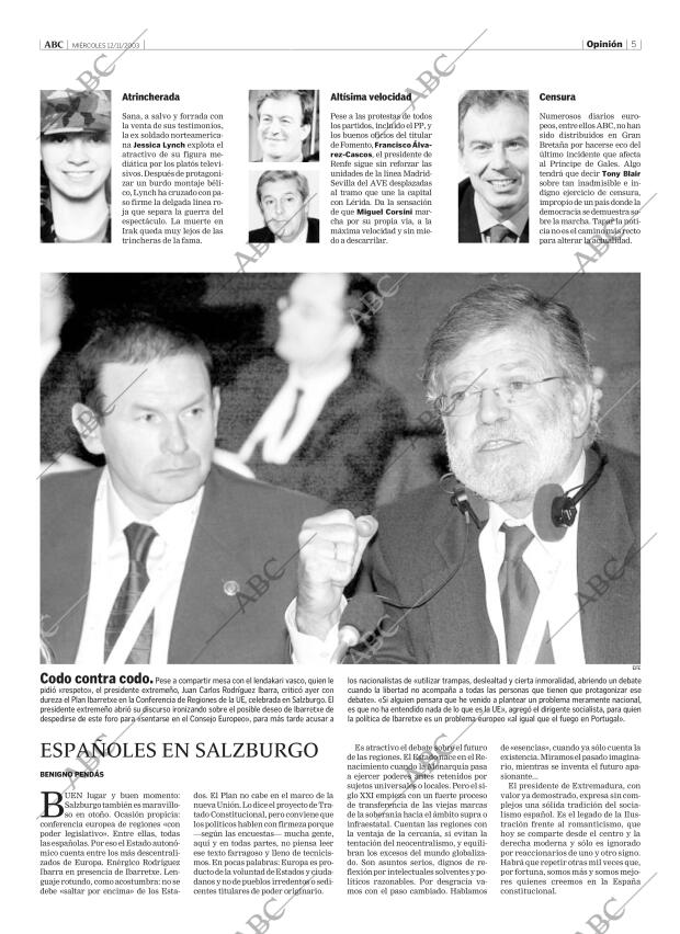 ABC MADRID 12-11-2003 página 5