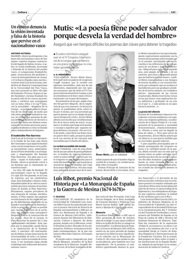 ABC MADRID 12-11-2003 página 52