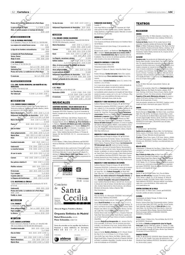 ABC MADRID 12-11-2003 página 62