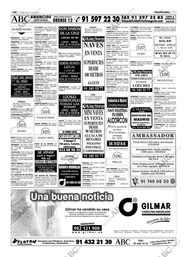 ABC MADRID 12-11-2003 página 73
