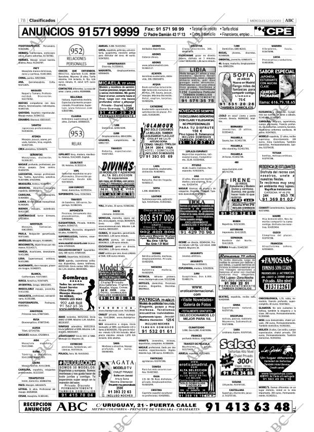 ABC MADRID 12-11-2003 página 78